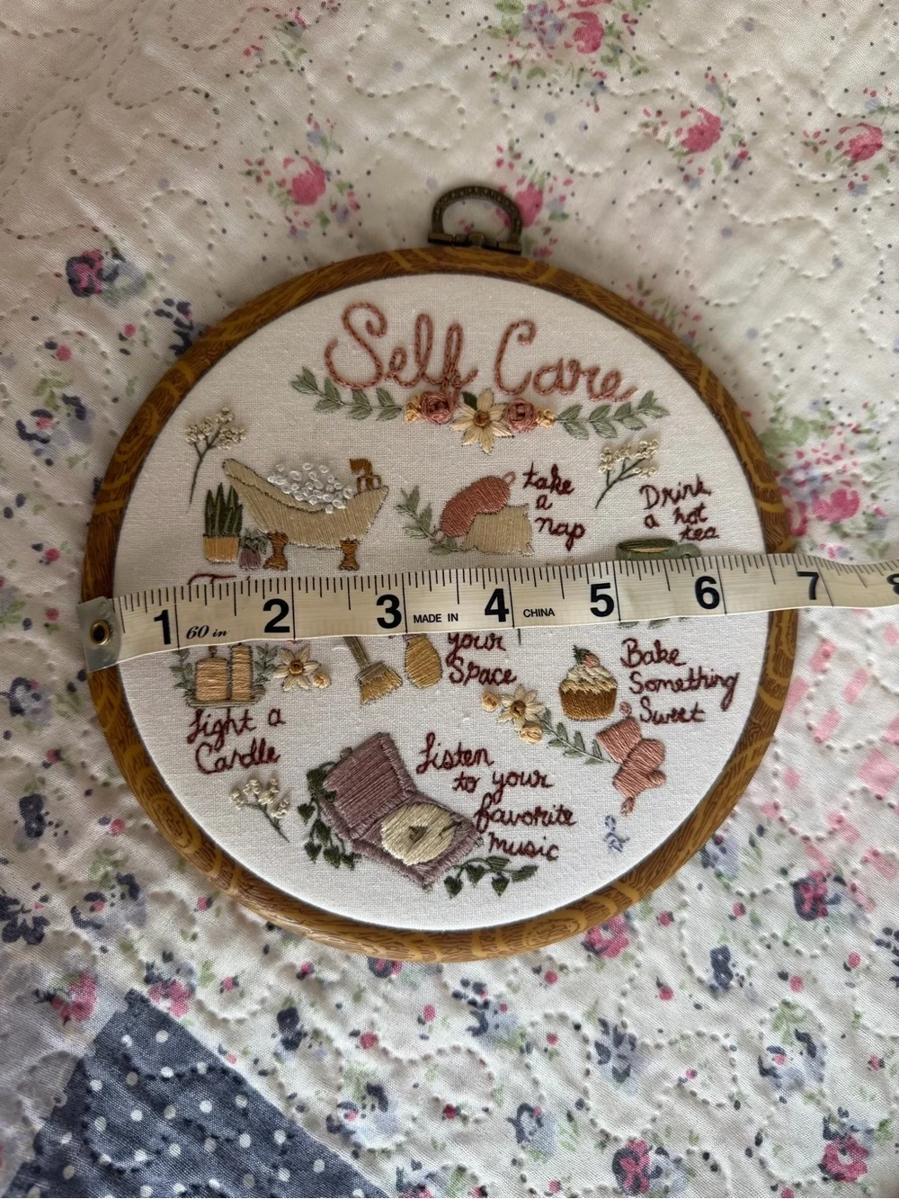 N/A hand stitched